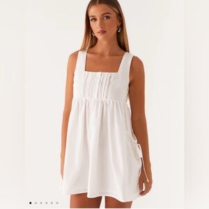 Ottoline babydoll mini dress with pockets